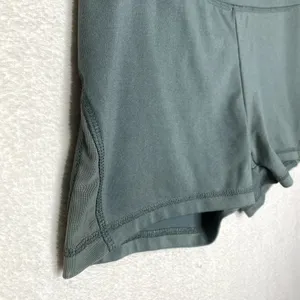 Balance Collection Athletic Workout Spandex Biker Shorts Gym Yoga Green Medium thumbnail 4