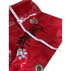 Cheerleader Red patent shiny tote bag thumbnail 7