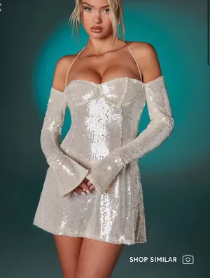 Oh Polly Anais Sequin Dress thumbnail 1
