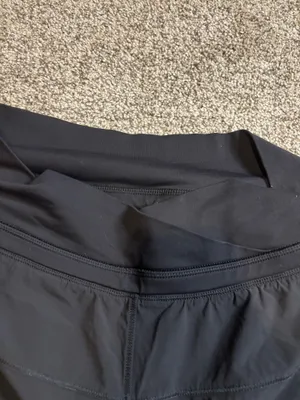 Black Lululemon crossover shorts thumbnail 4