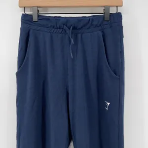 Gymshark Women S Gym to Lounge High Rise‎ Jogger Navy Blue Pockets Stretch Comfy thumbnail 2