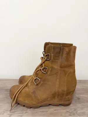 Sorel Women's Joan Of Arctic Wedge II Chelsea Boot Size 10US Elk thumbnail 3