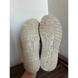 Hey Dude Wendy Sox Stone White Women 8 Moccasin Loafer Slip On Shoes 121410705 thumbnail 6