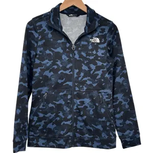The North Face Jacket Women's Camo Cinder Full Zip Hiking Gorpcore Blue Black‎ S thumbnail 2