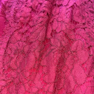 Fame and Partners The Everett Gown Floral Lace High Slit Maroon Red 0‎ thumbnail 8