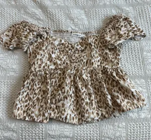 Crop top Brown Size M thumbnail 1