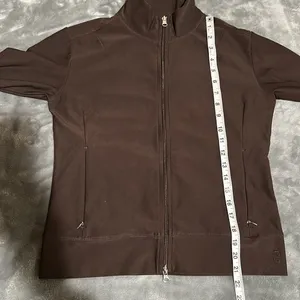 Lucy Activewear Women’s size medium Full Zip Motion yoga Jacket Brown thumbnail 8