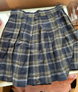 SheIn Pleated Plaid Skirt thumbnail 2