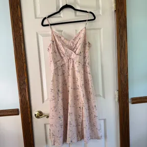 Allegra‎ K Floral Sundress Summer Casual Spaghetti Strap Dress Pink Size L thumbnail 6