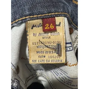 7 For All Mankind Dojo Flared Jeans‎ Womens Size 26 Blue Denim Bootcut western thumbnail 6