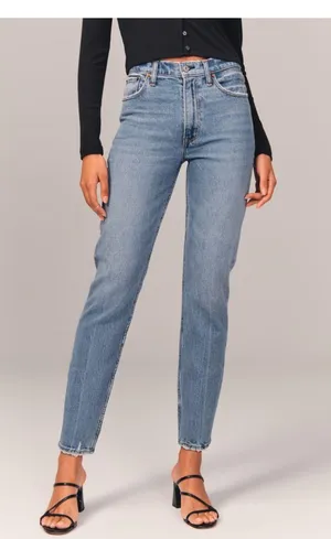High-Rise Mom Abercrombie Jeans thumbnail 2