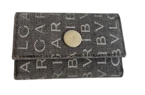 Bvlgari Vintage Logo Canvas Key Holder One Size thumbnail 1