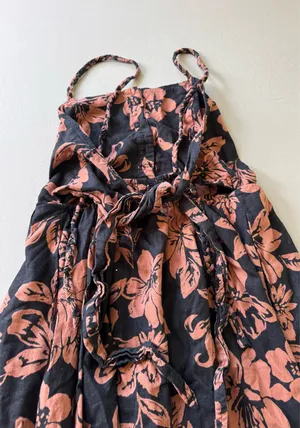 Free People Floral Button Front THE PERFECT SUNDRESS thumbnail 8