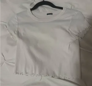 Brandy Melville white tee thumbnail 1