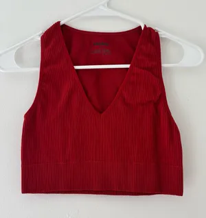 Garage Red Stella Seamless Tank  thumbnail 1