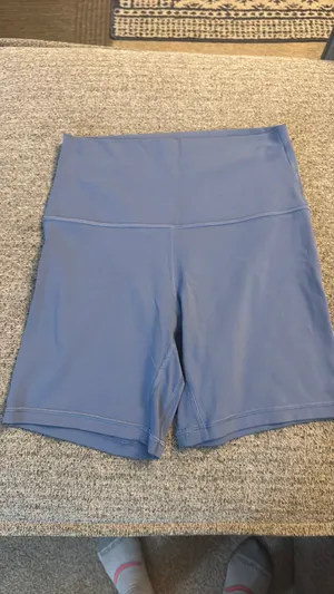 Lululemon Align 6” Shorts Blue thumbnail 3