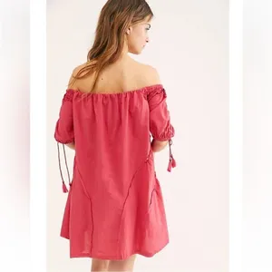 ✨Free People 'Sunbeat' Off-the-Shoulder Mini Dress✨ thumbnail 2