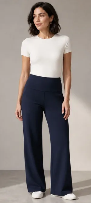 Lululemon Align High-Rise Wide-Leg Pant 31 True Navy Size 0 Nulu thumbnail 1