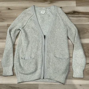 Aritzia Wilfred Marin Chunky Knit Alpaca Wool Cardigan Sweater Women’s XS thumbnail 1