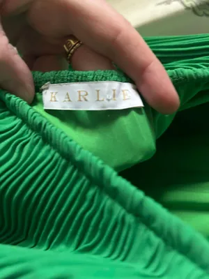 Boutique Green tiered maxi dress thumbnail 3