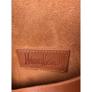 Neiman Marcus Vegan Leather Minimalist Hobo Open Tote Shoulder Bag thumbnail 9