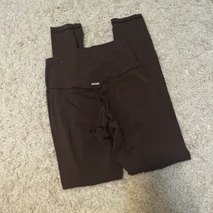 Aerie Chill Play Move Brown Leggings Size Small thumbnail 1