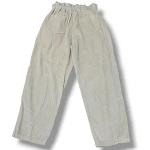 She + Sky Pants Size Medium W24"xL23" Women's Corduroy Pants Crop Pants Tapered Leg Pants Women's Pants thumbnail 3