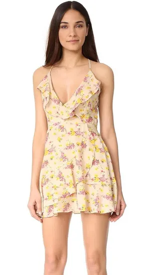 Nightwalker Women's The Copa Floral Mini Dress, Small - New! thumbnail 2