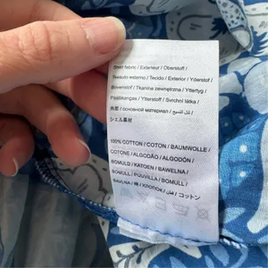 Farm Rio Full of Flowers Midi Dress Blue thumbnail 13