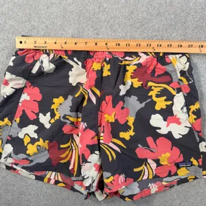 Patagonia Barely Baggies Shorts Women’s Large Elastic Drawstring Waist Floral thumbnail 5