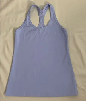 Lululemon Lavender Fitted‎ Tank size 2 Purple thumbnail 1