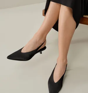 RAYE Calista Slingback in Black thumbnail 1