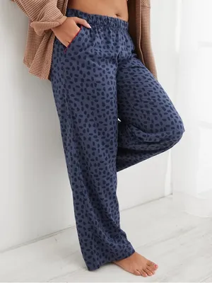 Aerie Flannel Skater Pajama Pant in Fresh Bright thumbnail 1
