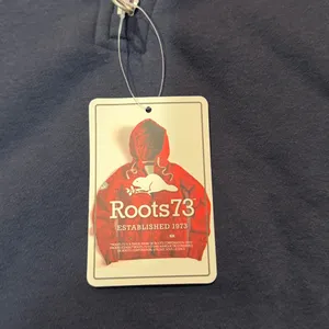 NWT Roots 73 navy quarter zip thumbnail 3