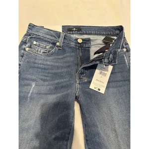 7 For All Mankind Dojo Agadir Tailorless Flare Jeans Size 27 NWT thumbnail 8