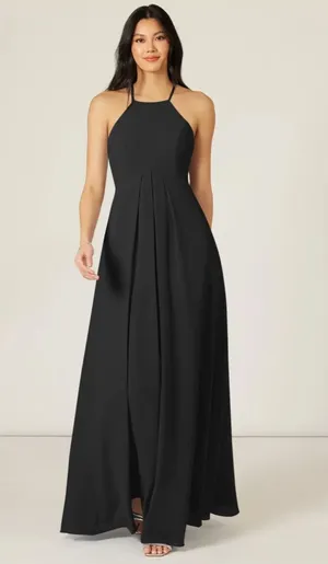 Azazie Bridesmaid Dress Black thumbnail 1