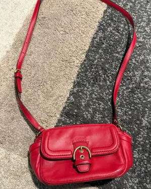 Coach Scarlet Leather Crossbody Bag thumbnail 1