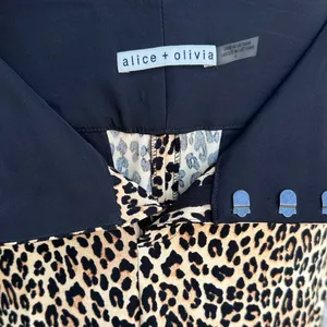 Alice And Olivia Leopard Pants thumbnail 12
