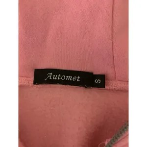 Automet Hot Pink Half‎ Zip Hoodie Sweatshirt Cozy Fleece Pullover Small thumbnail 3