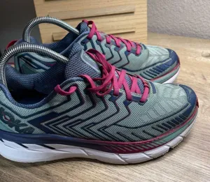 Hoka Clifton 4 Aquifer Vintage Indigo Running Shoes thumbnail 11