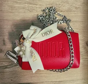 Dior cosmetic Bag Pouch clutch Crossbody thumbnail 1