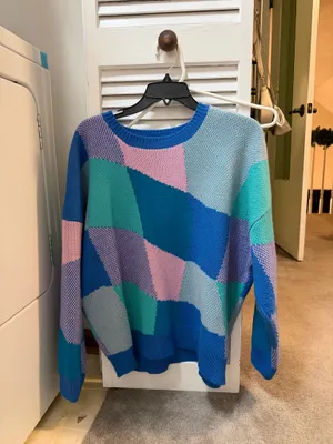 These Three Boutique abstract sweater  thumbnail 2