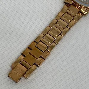 Anne Klein women watch rose gold tone small second 35mm round quartz running thumbnail 5