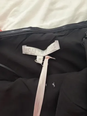 Revolve Black Strapless Top thumbnail 4