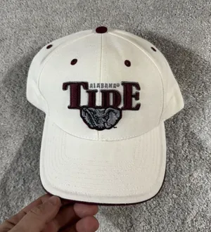 Vintage Twins Enterprise ‎ Alabama Crimson Tide Elephant Adjustable Hat thumbnail 1