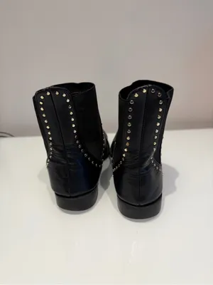ZARA Black Chelsea Boots Size 7.5 thumbnail 5