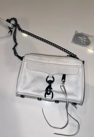 Rebecca Minkoff White Mini Mac Crossbody thumbnail 1