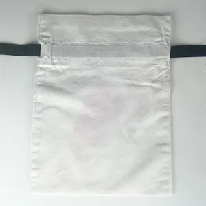 Sephora Kiss Popsicle Drawstring Cloth MakeUp Delicates Travel Bag White New thumbnail 4