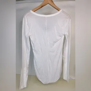 NWT Free People Women's White Bodysuit Medium thumbnail 3