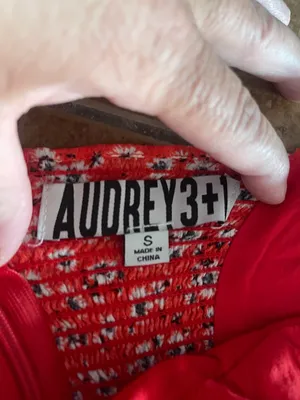 Audrey 3+1 Red Floral Tie-Shoulder Mini Dress thumbnail 5